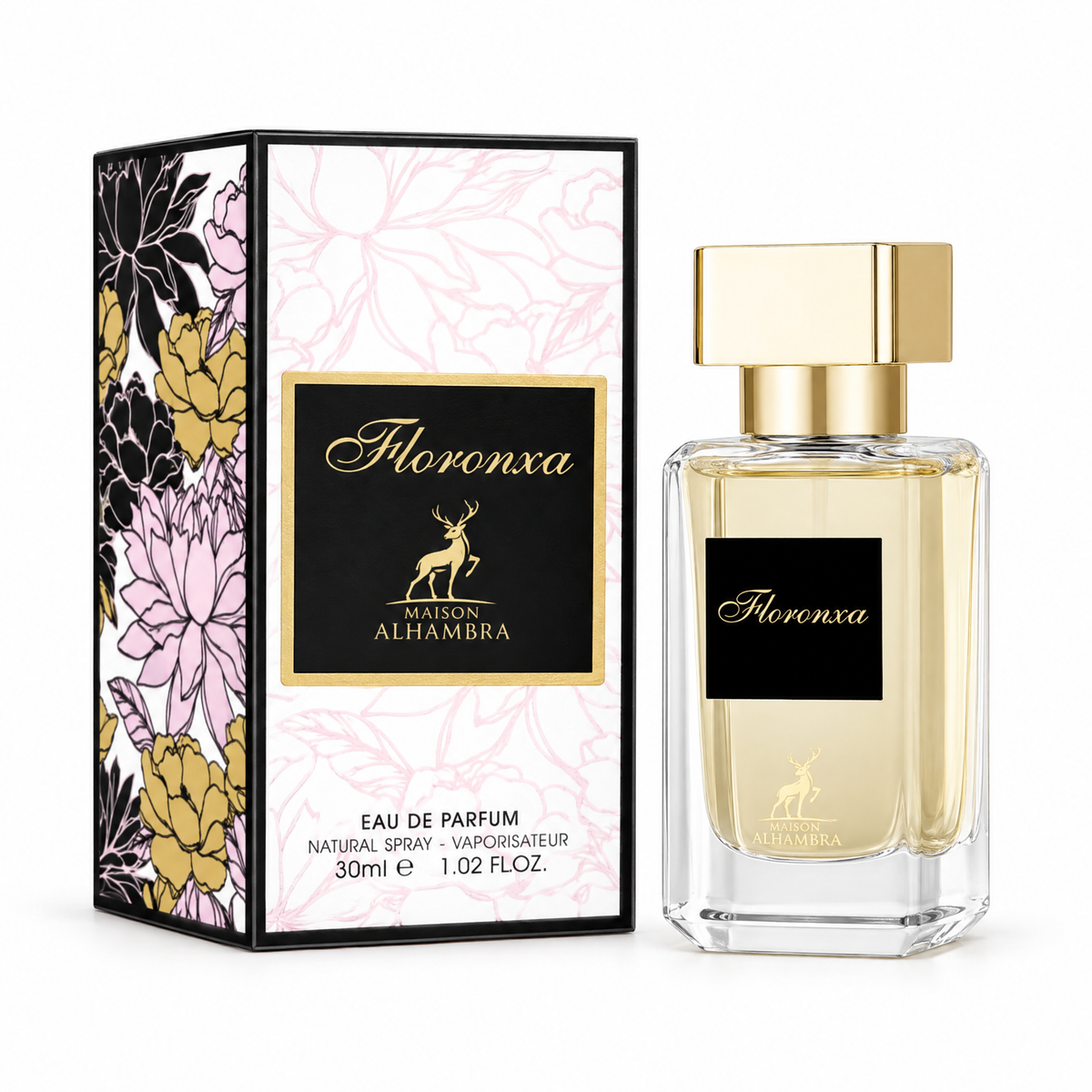 Flacon și cutie Maison Alhambra Florenza Eau de Parfum pentru femei 30 ml