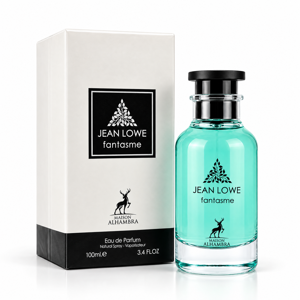 Maison Alhambra Jean Lowe Fantasme Eau de Parfum 100 ml unisex, flacon și cutie