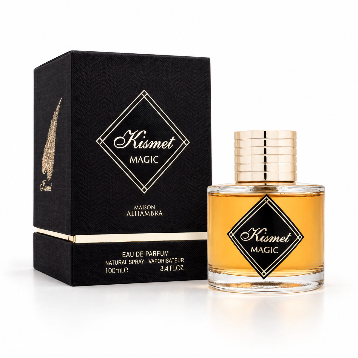 Maison Alhambra Kismet Magic Eau de Parfum 100 ml unisex, flacon și cutie