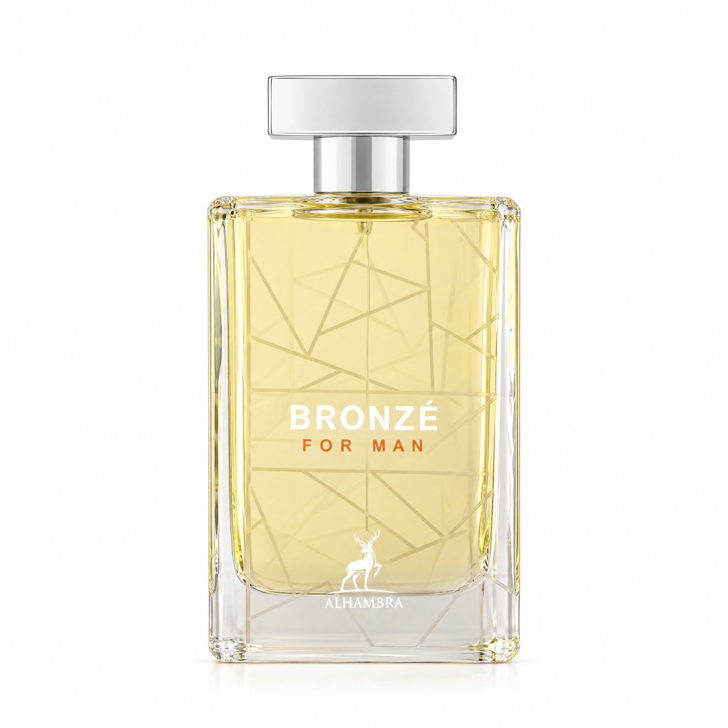 Maison Alhambra Bronze for Man Eau de Parfum 100 ml pentru bărbați, flacon parfum